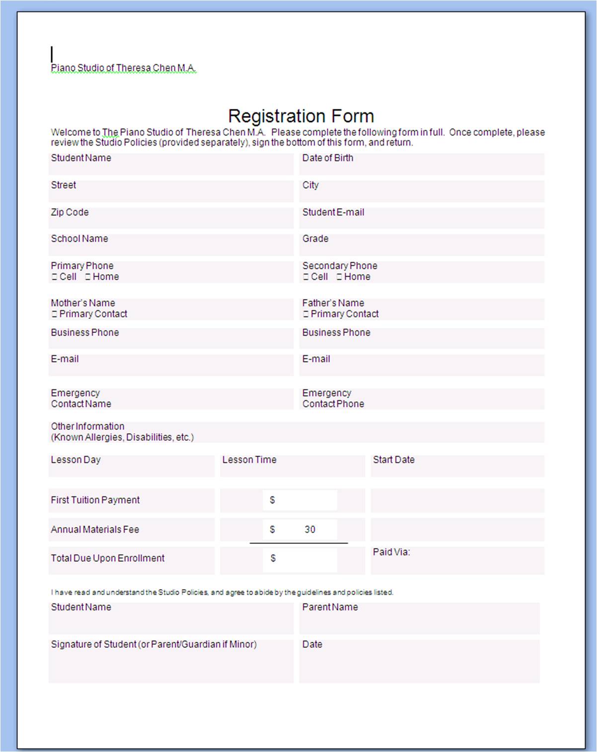 Forms Forms