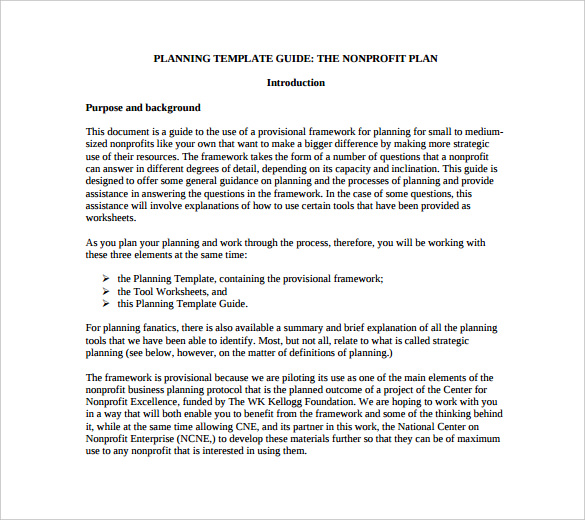 Non Profit Business Plan Template 21+ Free Word, PDF Documents Non Profit Business Plan Template 21+ Free Word, PDF Documents