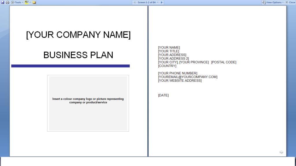 Free Business Plan Template Download from www.ghilliesuitmarket.com