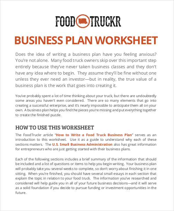Writing a Food Truck Business Plan | Mobile Cuisine Writing a Food Truck Business Plan | Mobile Cuisine